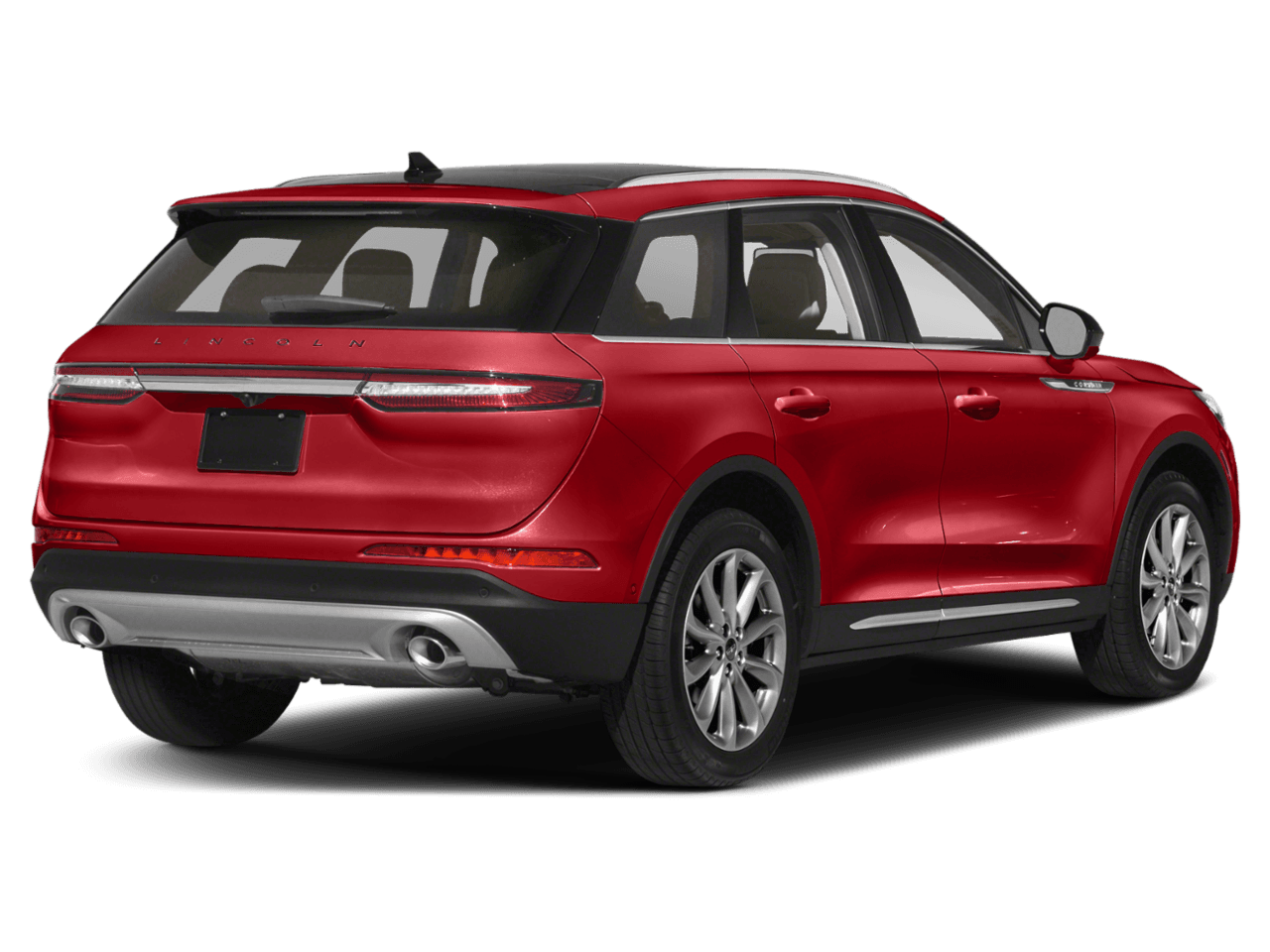 2022 Lincoln Corsair Reserve - Rear 3/4, facing to the right