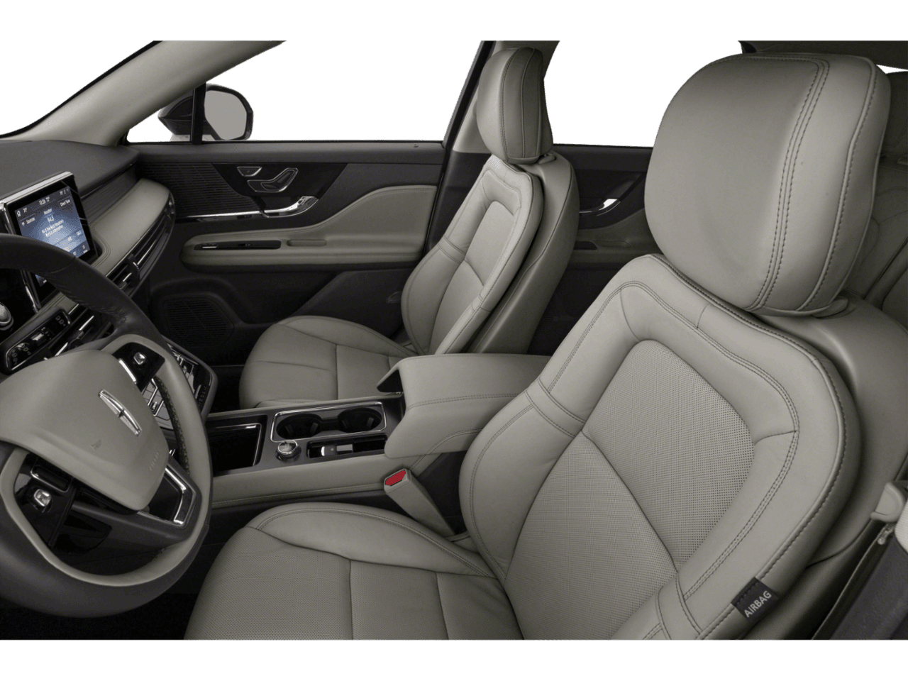 2022 Lincoln Corsair Reserve - Interior Driver's Side with Door Open, Front Seat Feature