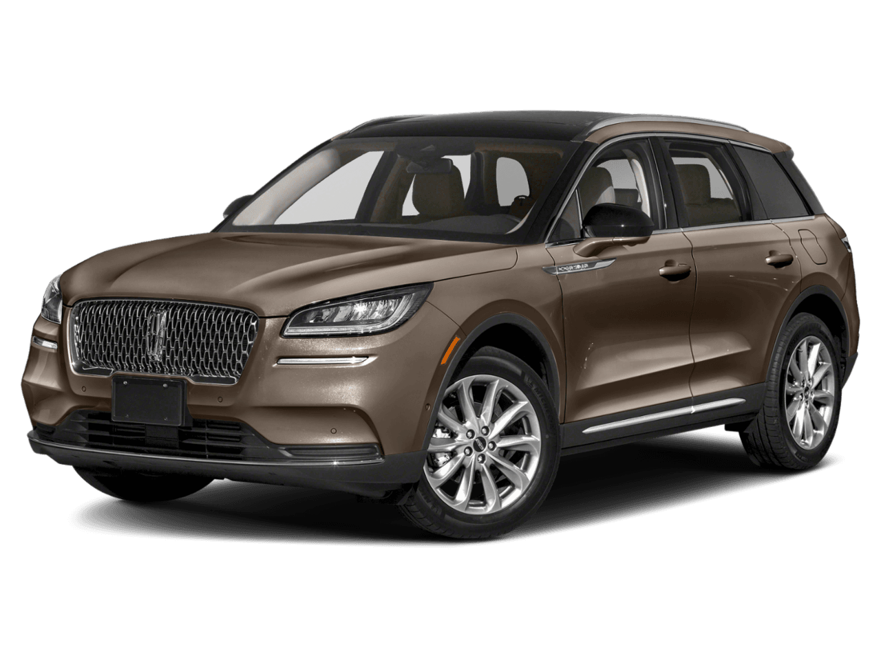 2022 Lincoln Corsair Reserve - Front 3/4, facing to the left