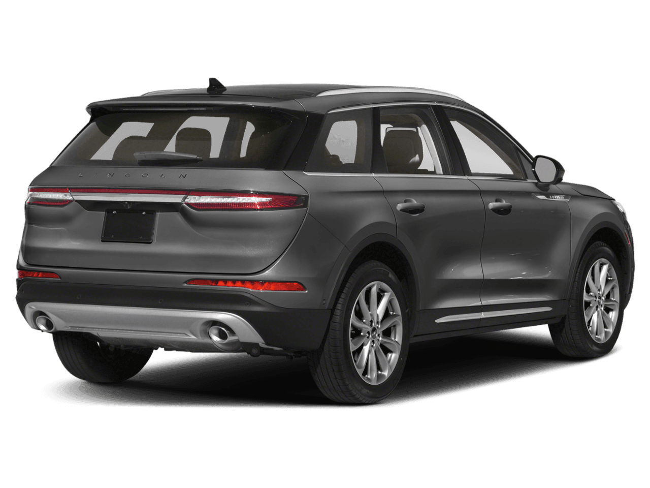 2022 Lincoln Corsair Reserve - Rear 3/4, facing to the right