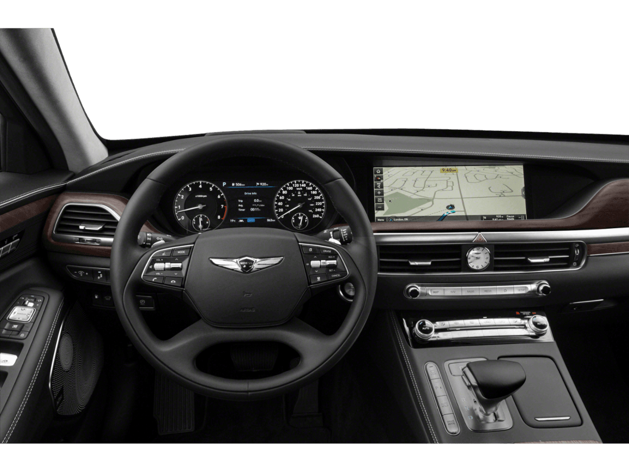 2022 Genesis G90 5.0L Ultimate - Interior Drivers Dash