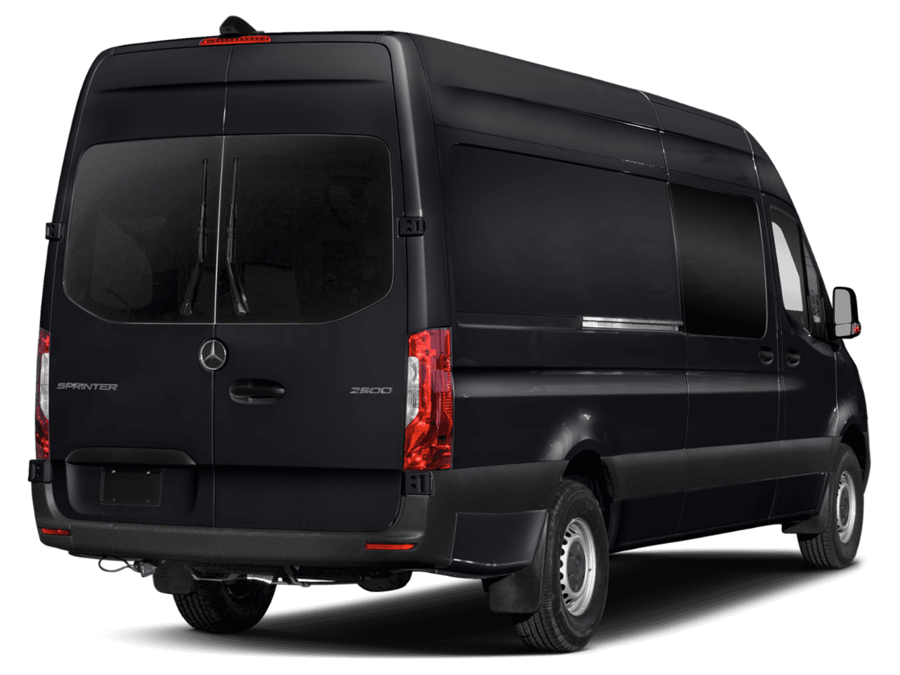 2022 Mercedes-Benz Sprinter Crew Van  - Rear 3/4, facing to the right