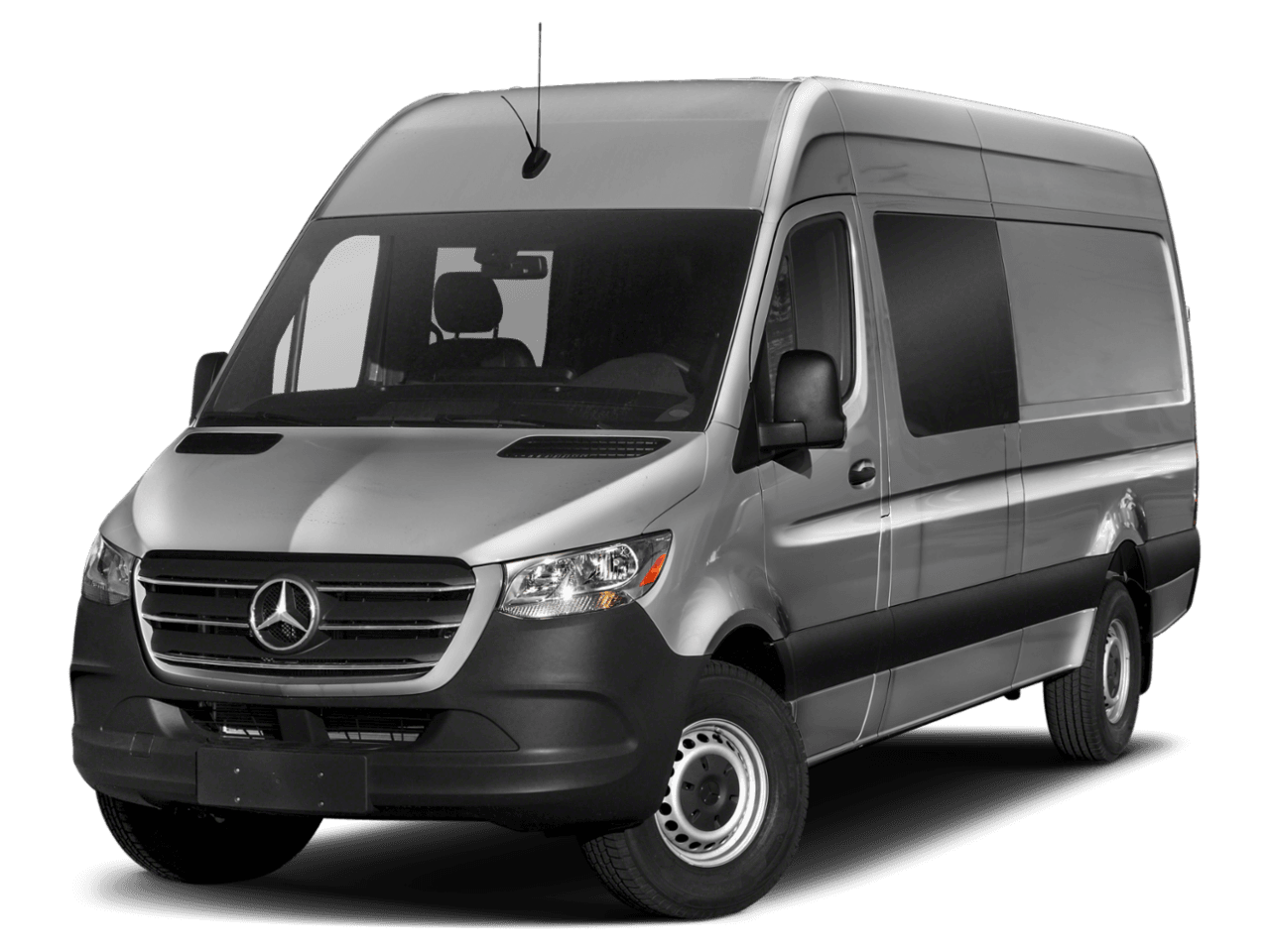 2022 Mercedes-Benz Sprinter Crew Van  - Front 3/4, facing to the left