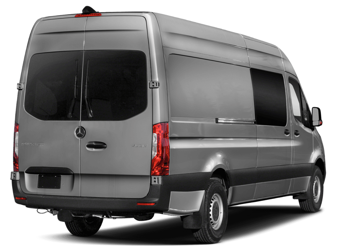 2022 Mercedes-Benz Sprinter Crew Van  - Rear 3/4, facing to the right