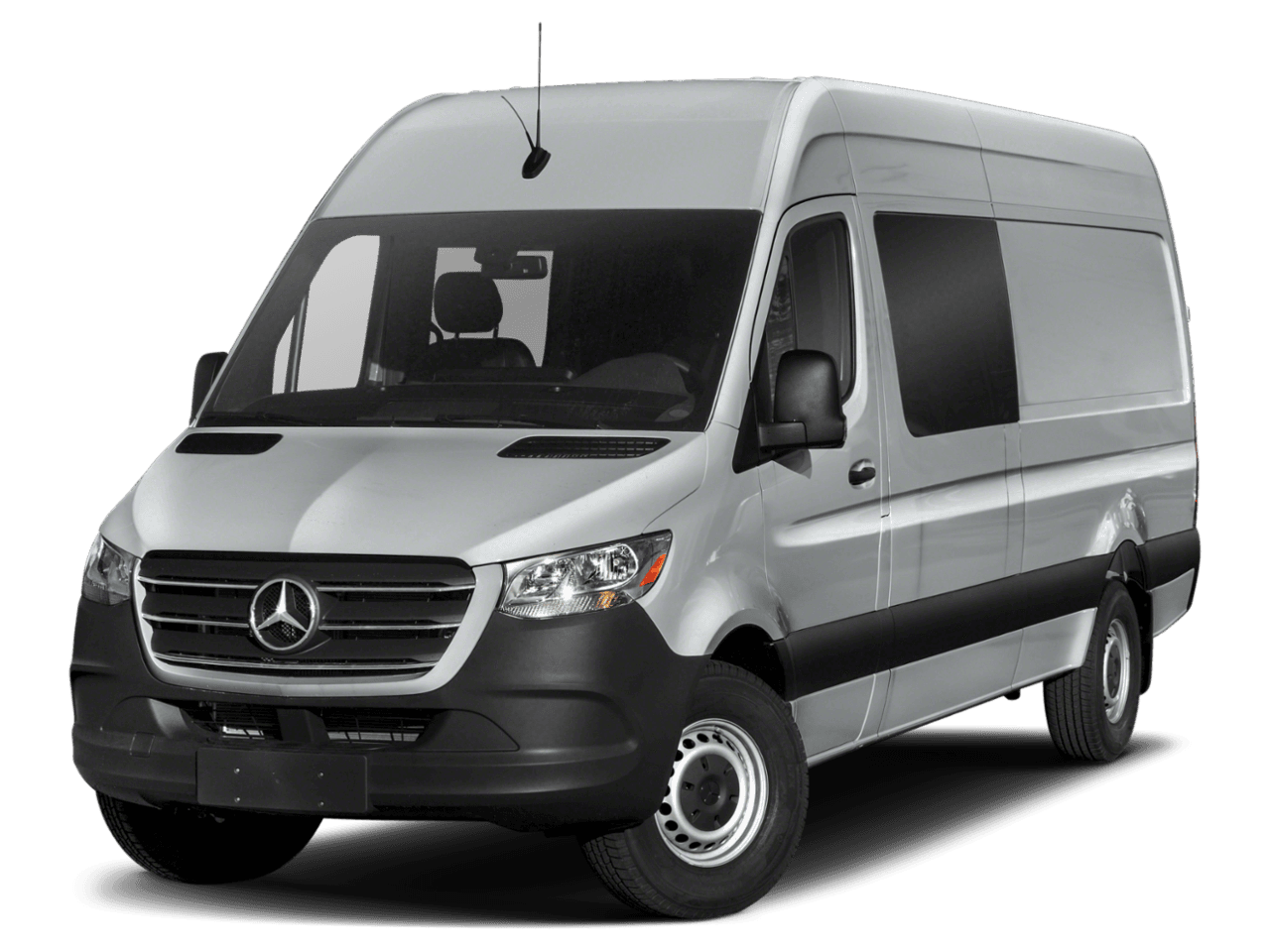 2022 Mercedes-Benz Sprinter Crew Van  - Front 3/4, facing to the left