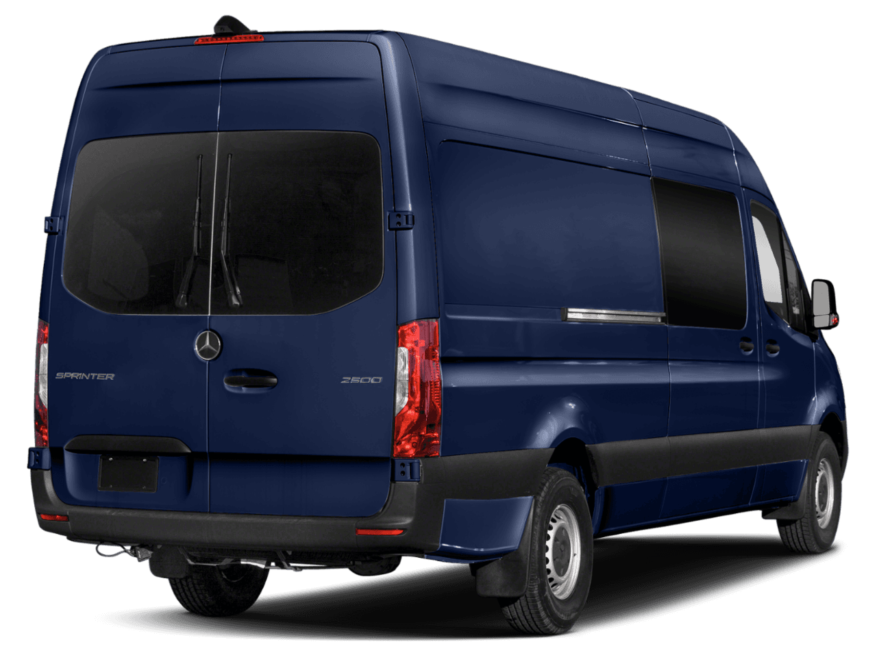 2022 Mercedes-Benz Sprinter Crew Van  - Rear 3/4, facing to the right