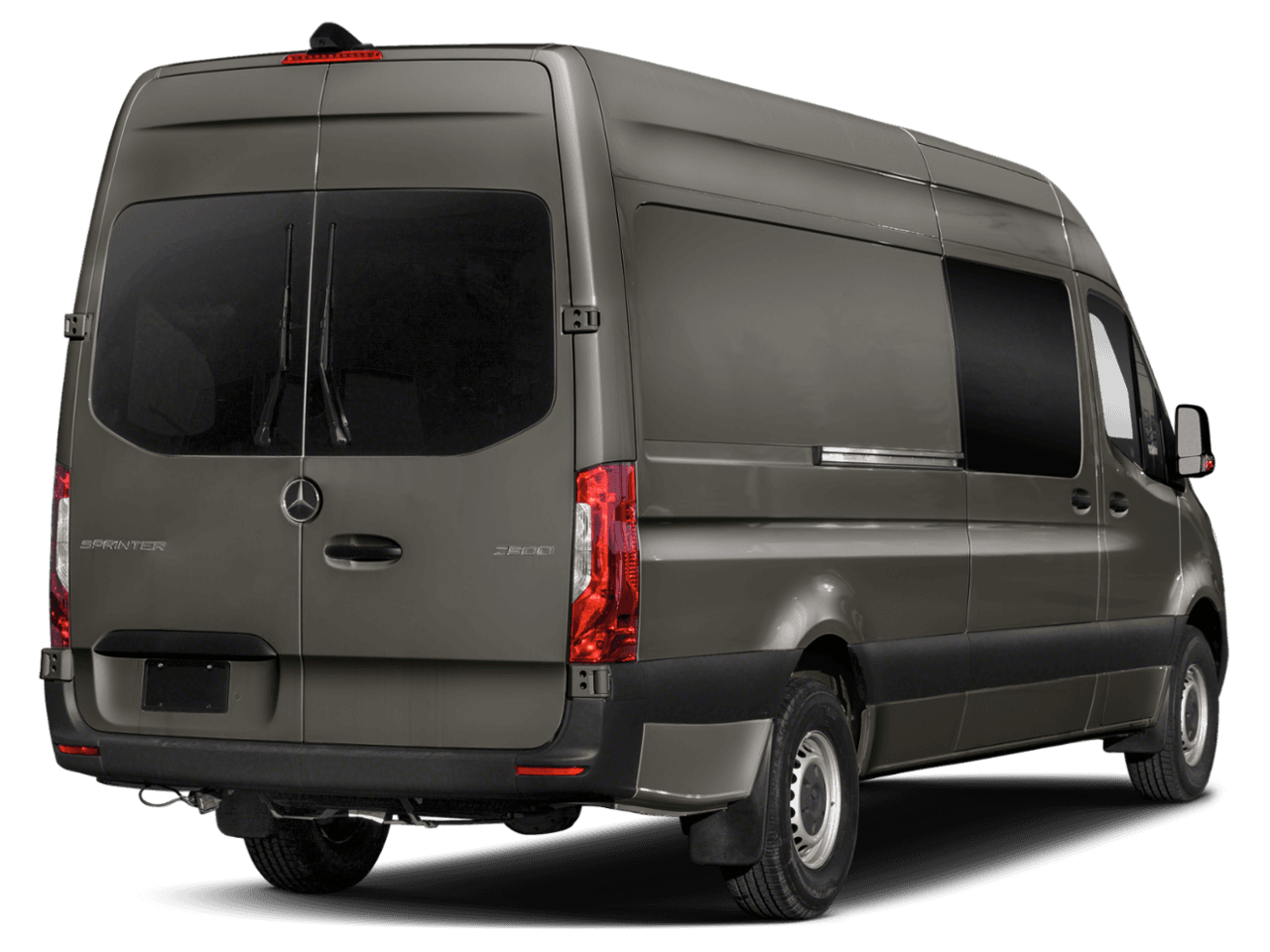 2022 Mercedes-Benz Sprinter Crew Van  - Rear 3/4, facing to the right