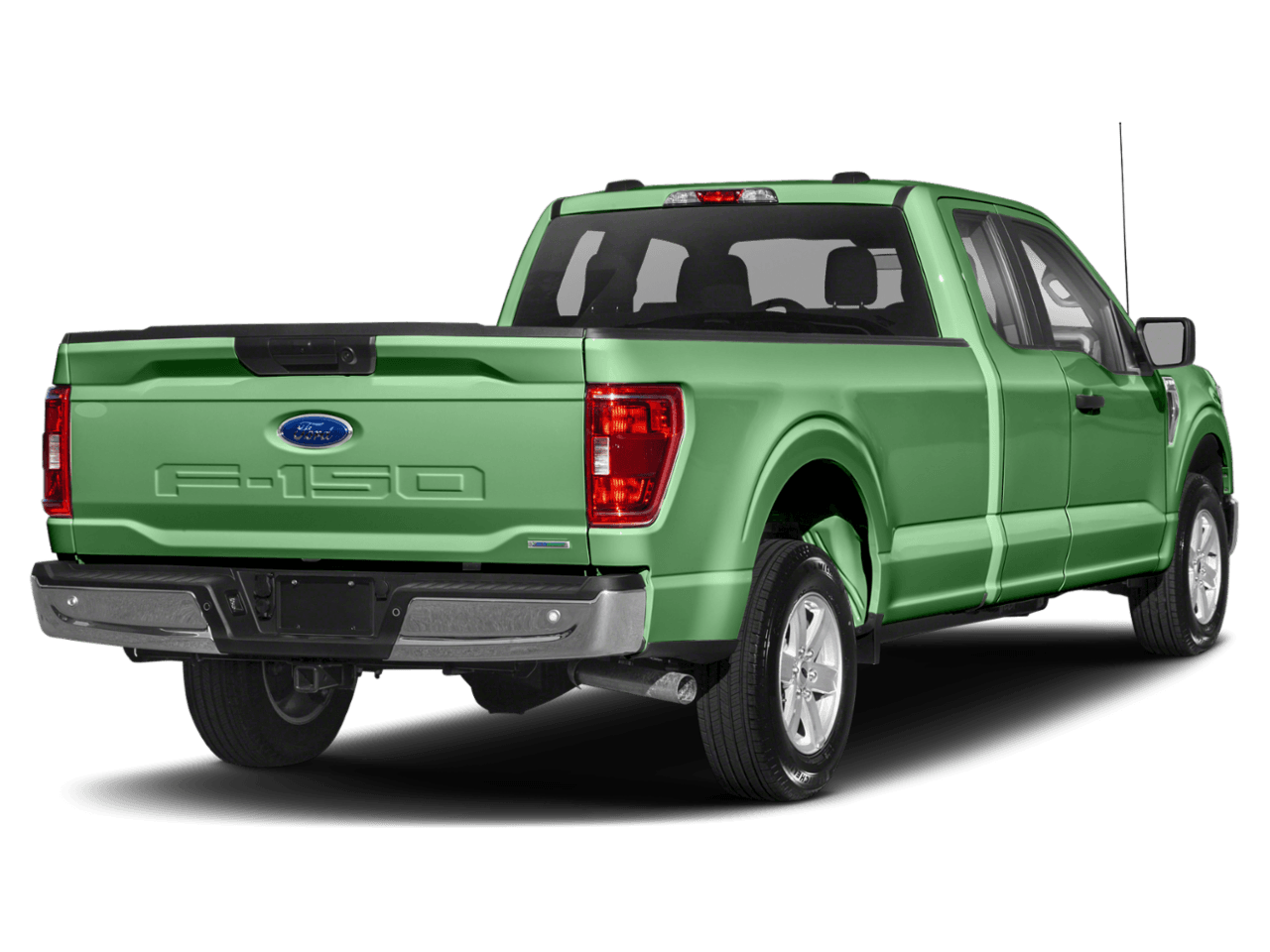 2022 Ford F-150 XLT - Rear 3/4, facing to the right