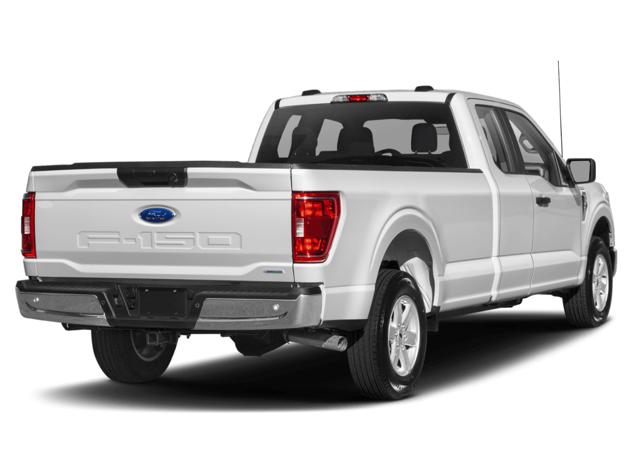 2022 Ford F-150 XLT - Rear 3/4, facing to the right
