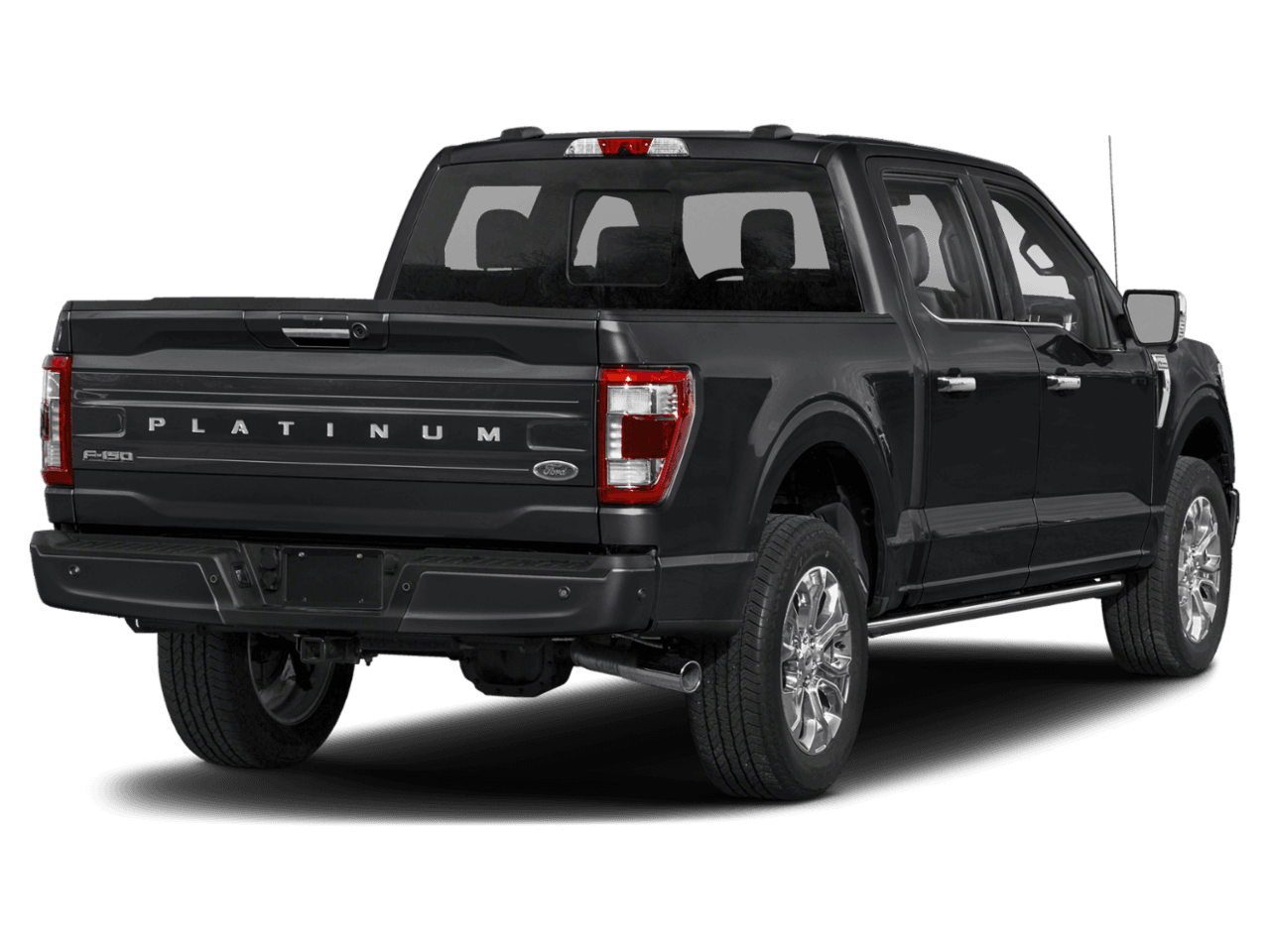 2022 Ford F-150 Platinum - Rear 3/4, facing to the right