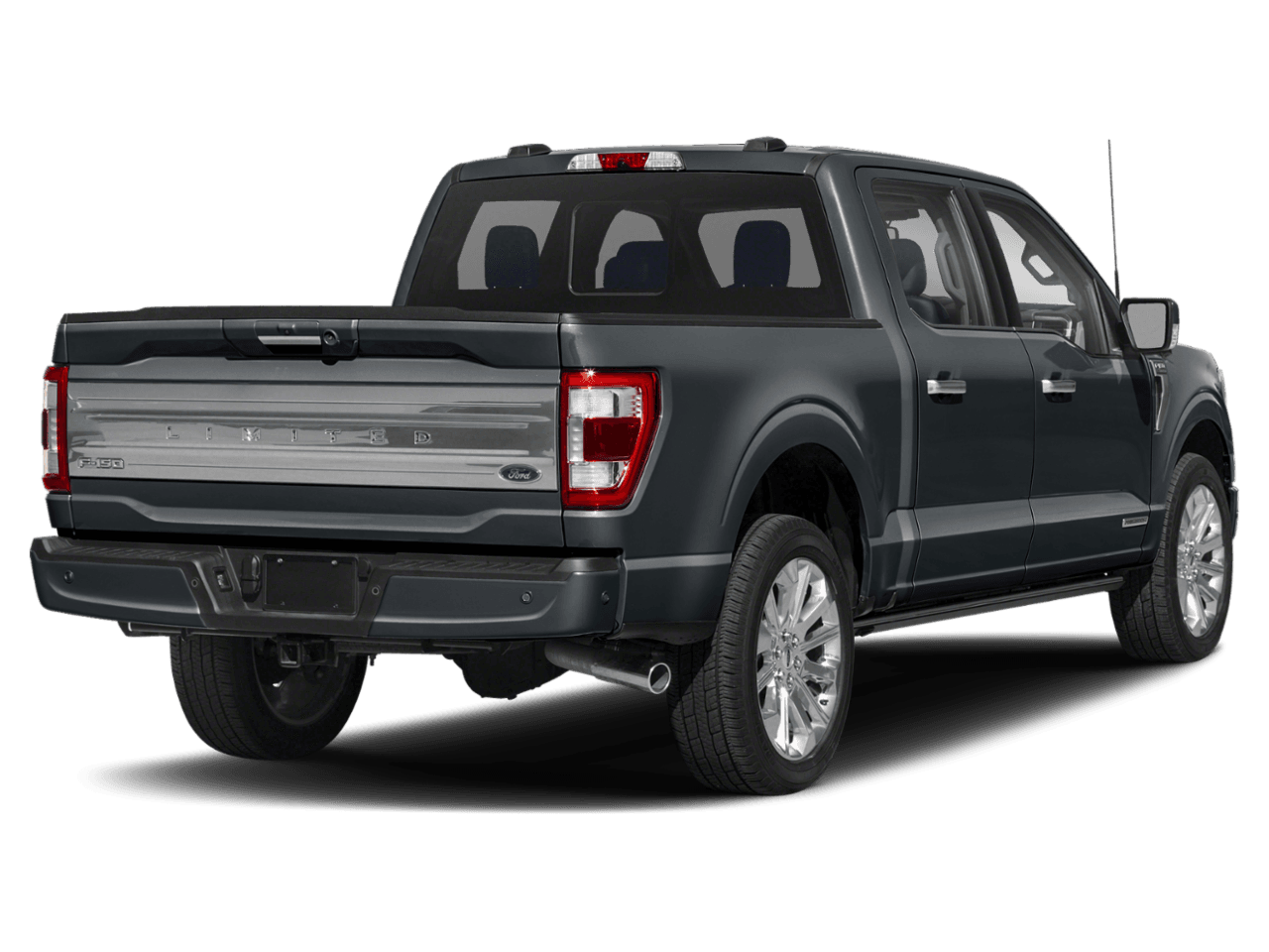 2022 Ford F-150 Limited - Rear 3/4, facing to the right