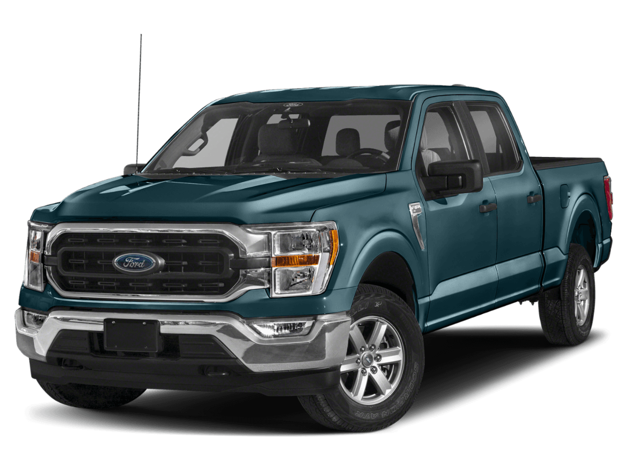 2022 Ford F-150 XLT - Front 3/4, facing to the left