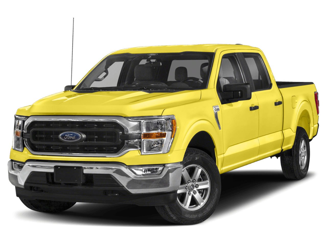 2022 Ford F-150 XLT - Front 3/4, facing to the left