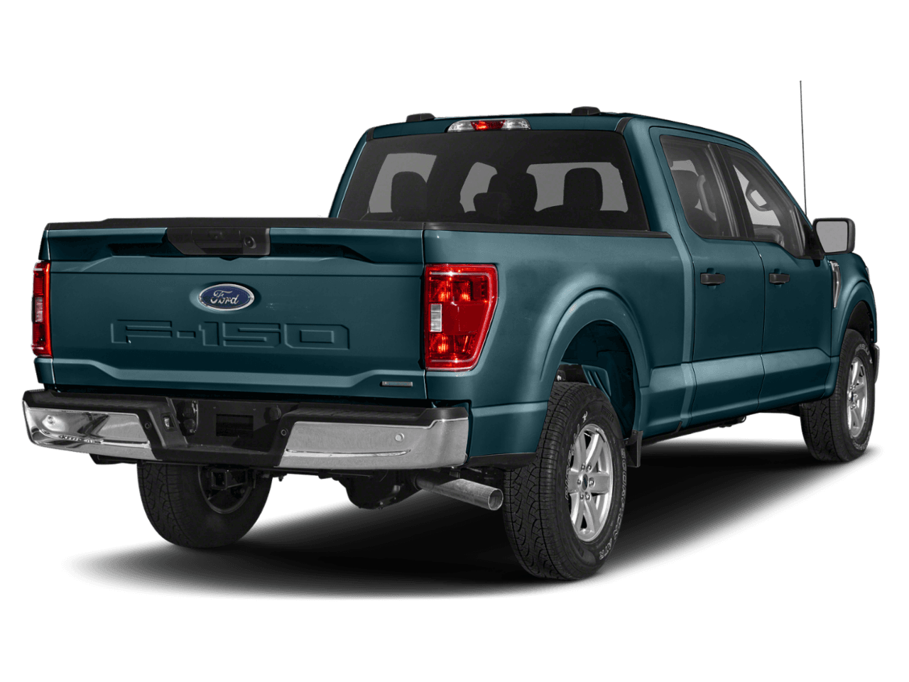 2022 Ford F-150 XLT - Rear 3/4, facing to the right