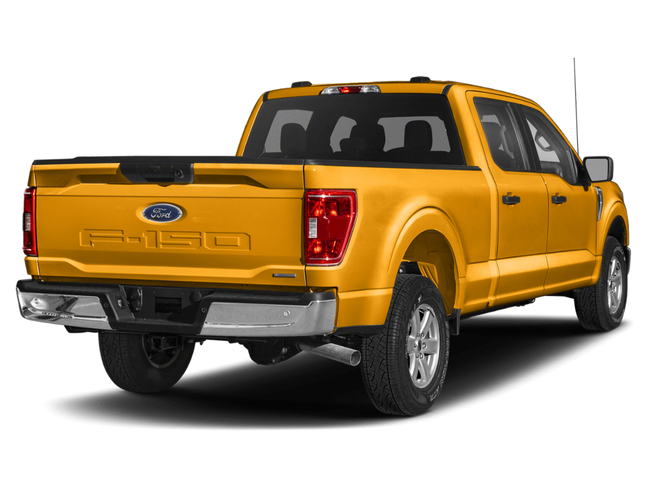 2022 Ford F-150 XLT - Rear 3/4, facing to the right