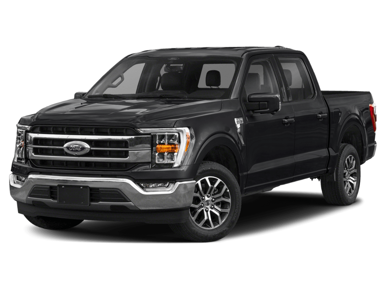 2022 Ford F-150 LARIAT - Front 3/4, facing to the left
