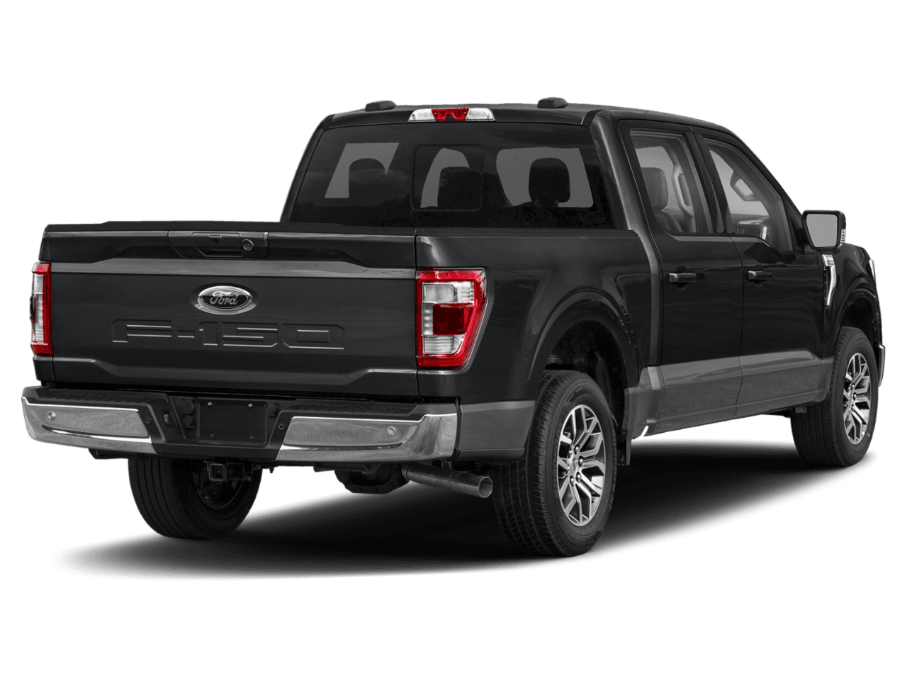 2022 Ford F-150 LARIAT - Rear 3/4, facing to the right