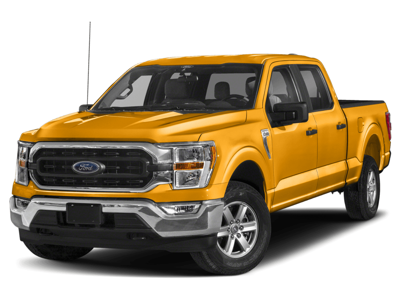 2022 Ford F-150 XLT - Front 3/4, facing to the left