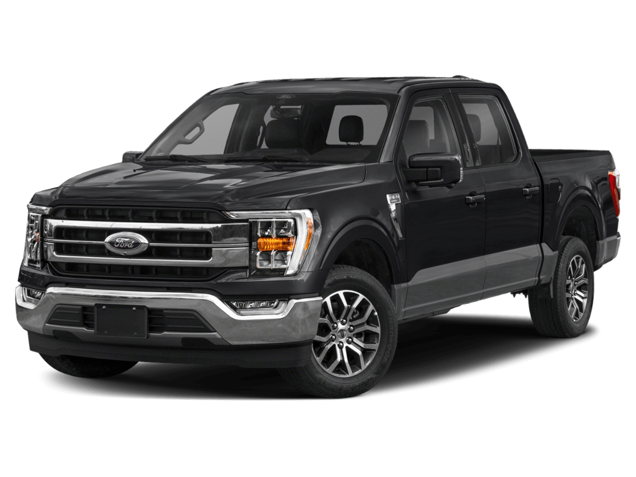 2022 Ford F-150 LARIAT - Front 3/4, facing to the left