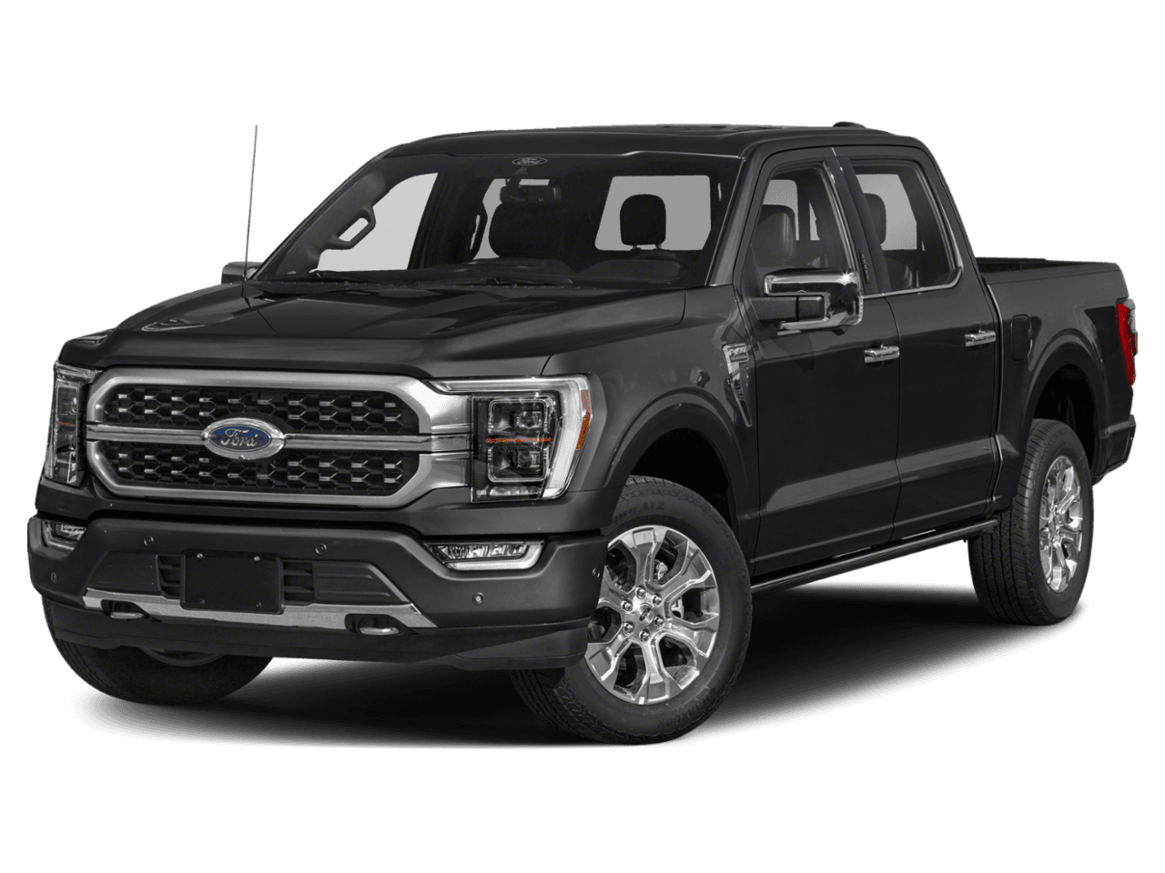 2022 Ford F-150 Platinum - Front 3/4, facing to the left