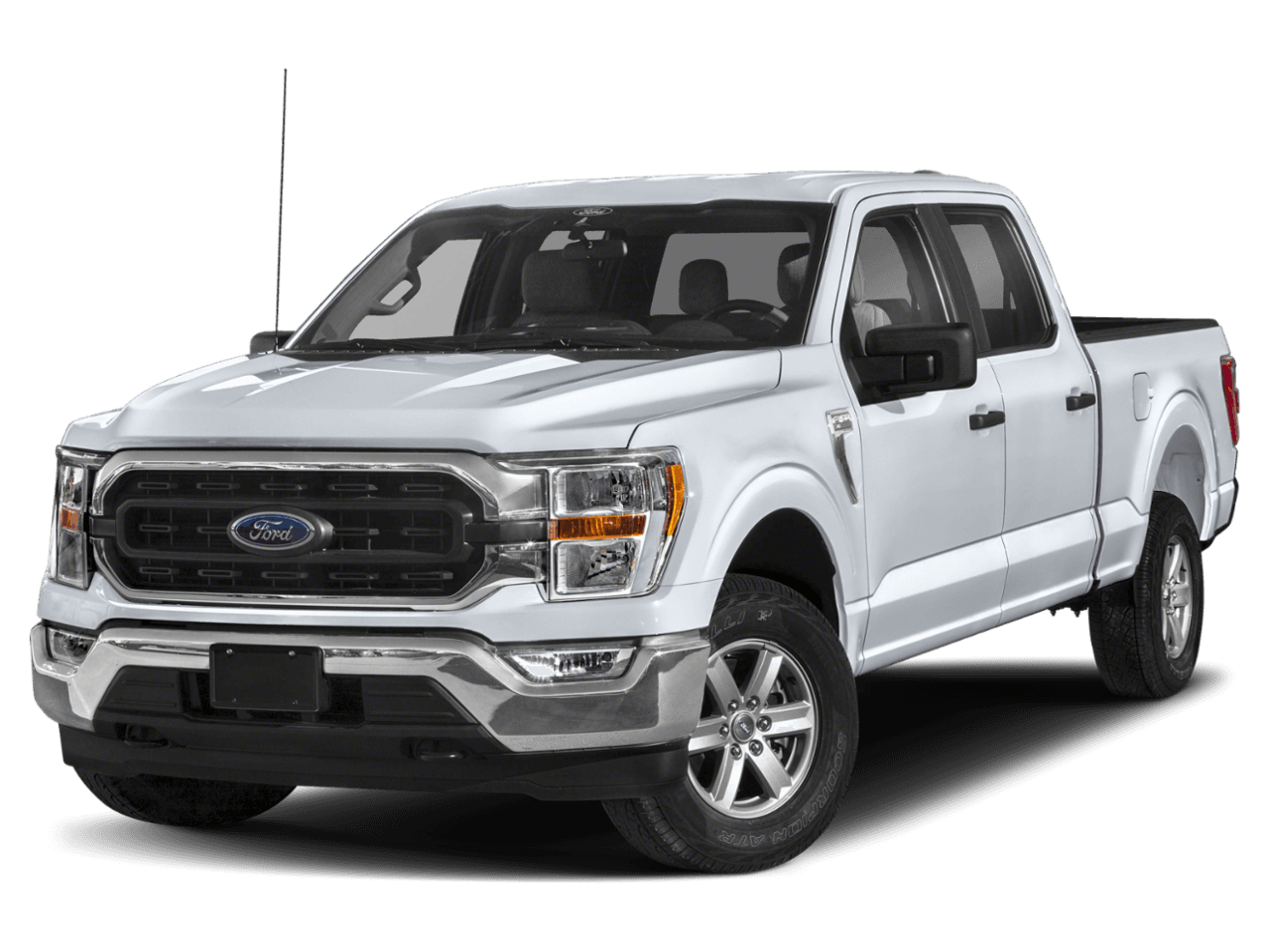 2022 Ford F-150 XLT - Front 3/4, facing to the left