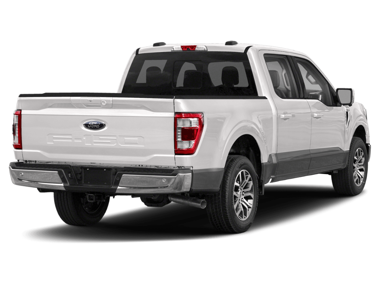 2022 Ford F-150 LARIAT - Rear 3/4, facing to the right