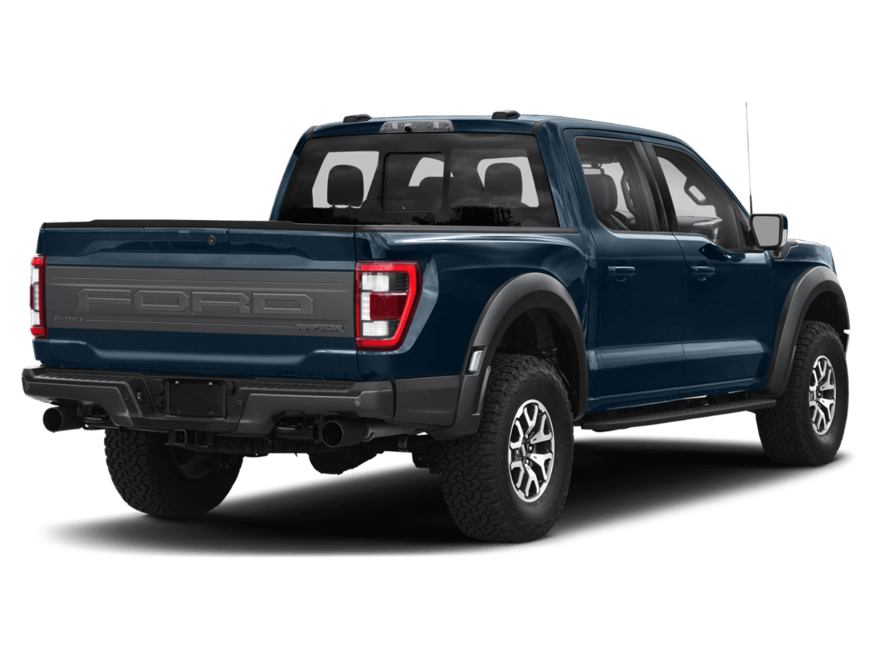 2022 Ford F-150 Raptor - Rear 3/4, facing to the right