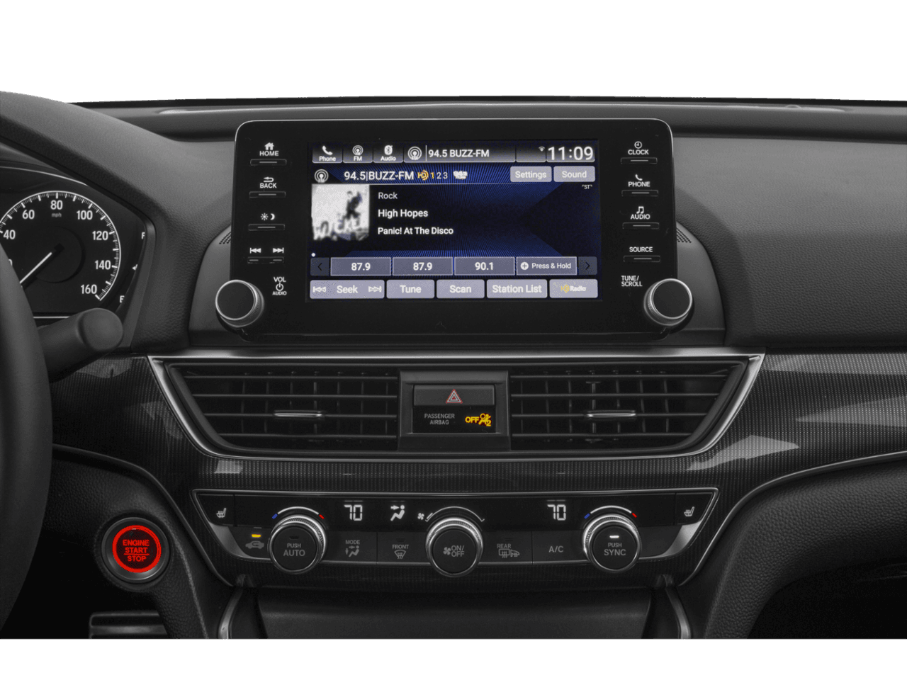 2022 Honda Accord Sedan Sport - Interior Stereo System