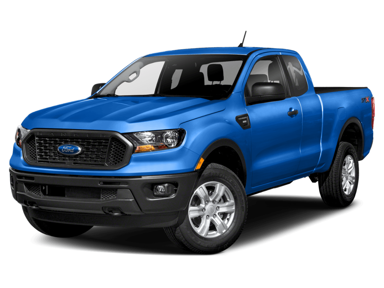 2022 Ford Ranger XL - Front 3/4, facing to the left