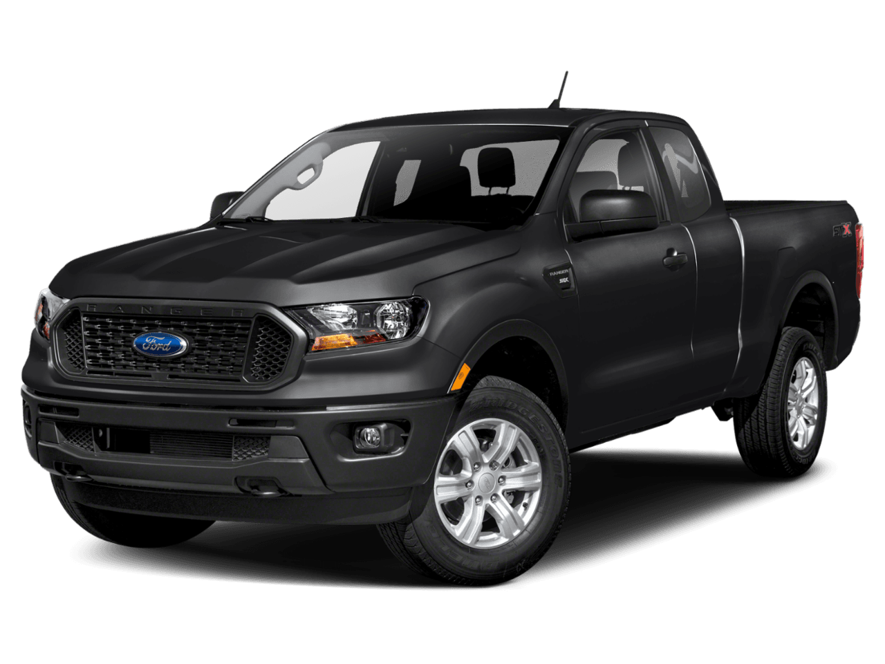 2022 Ford Ranger XL - Front 3/4, facing to the left