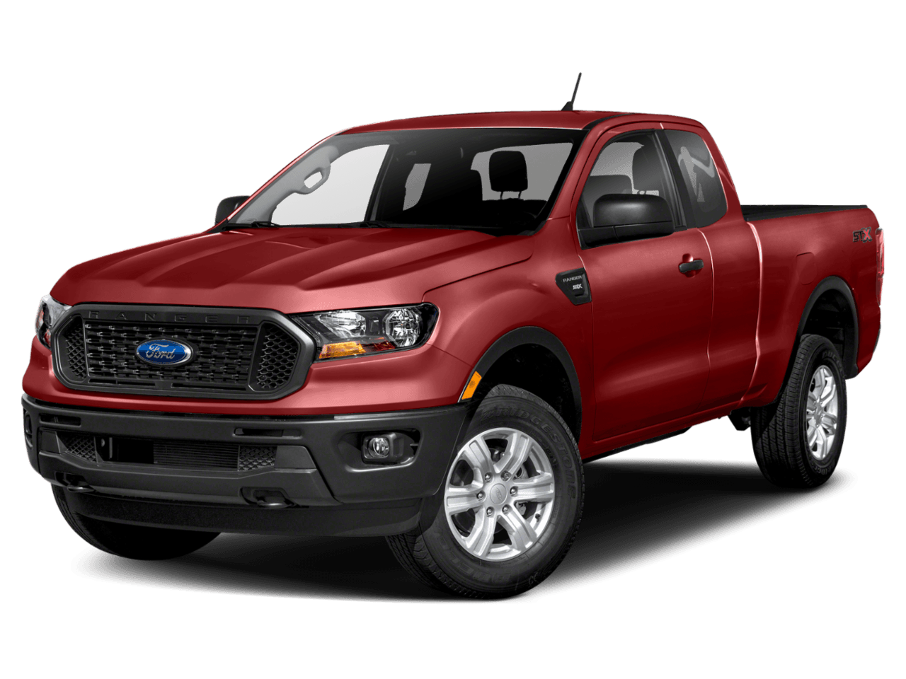 2022 Ford Ranger XL - Front 3/4, facing to the left