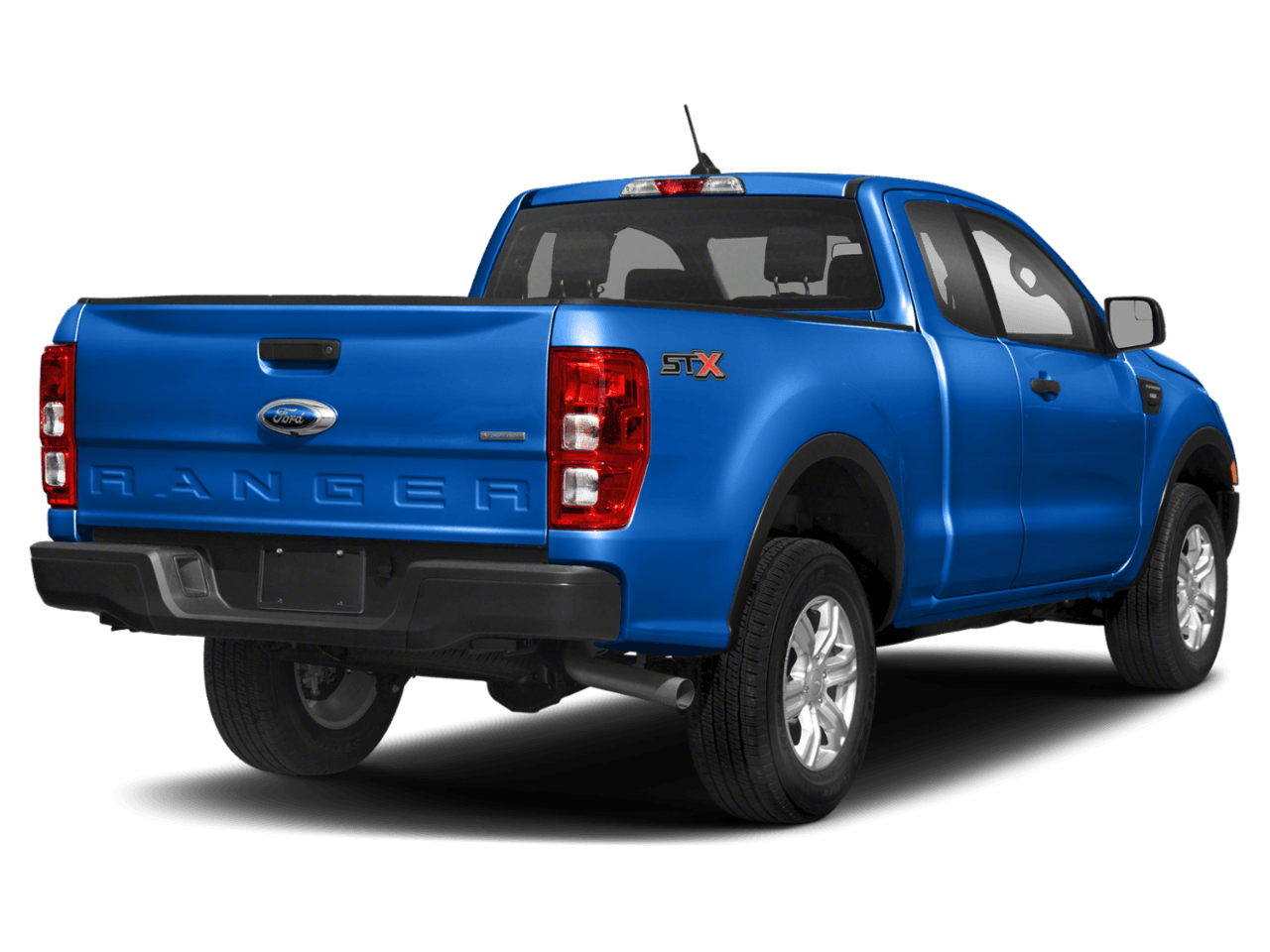 2022 Ford Ranger XL - Rear 3/4, facing to the right