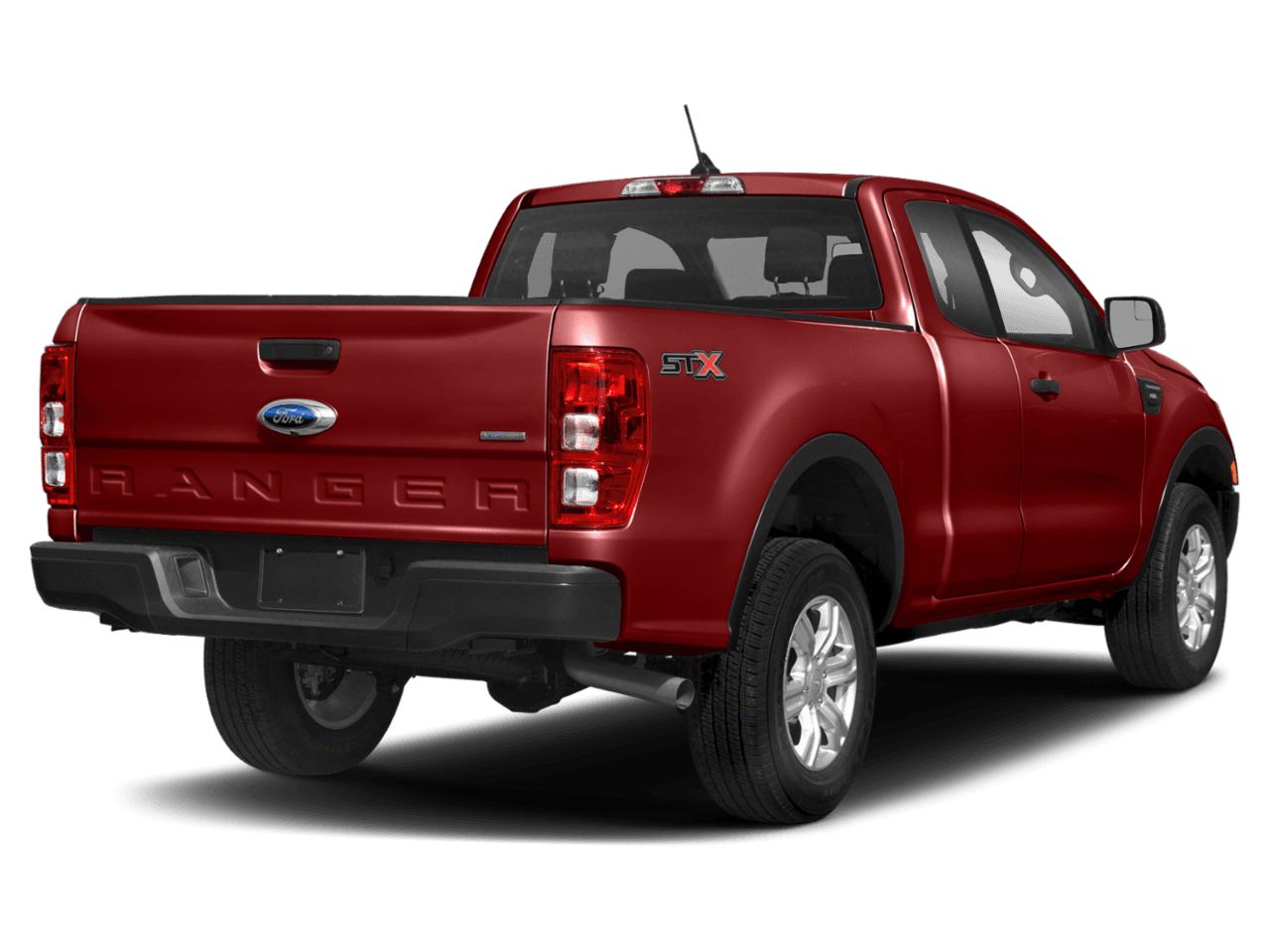 2022 Ford Ranger XL - Rear 3/4, facing to the right