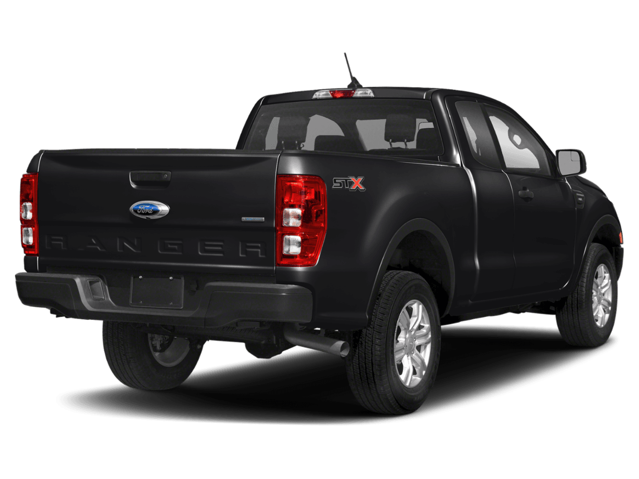 2022 Ford Ranger XLT - Rear 3/4, facing to the right