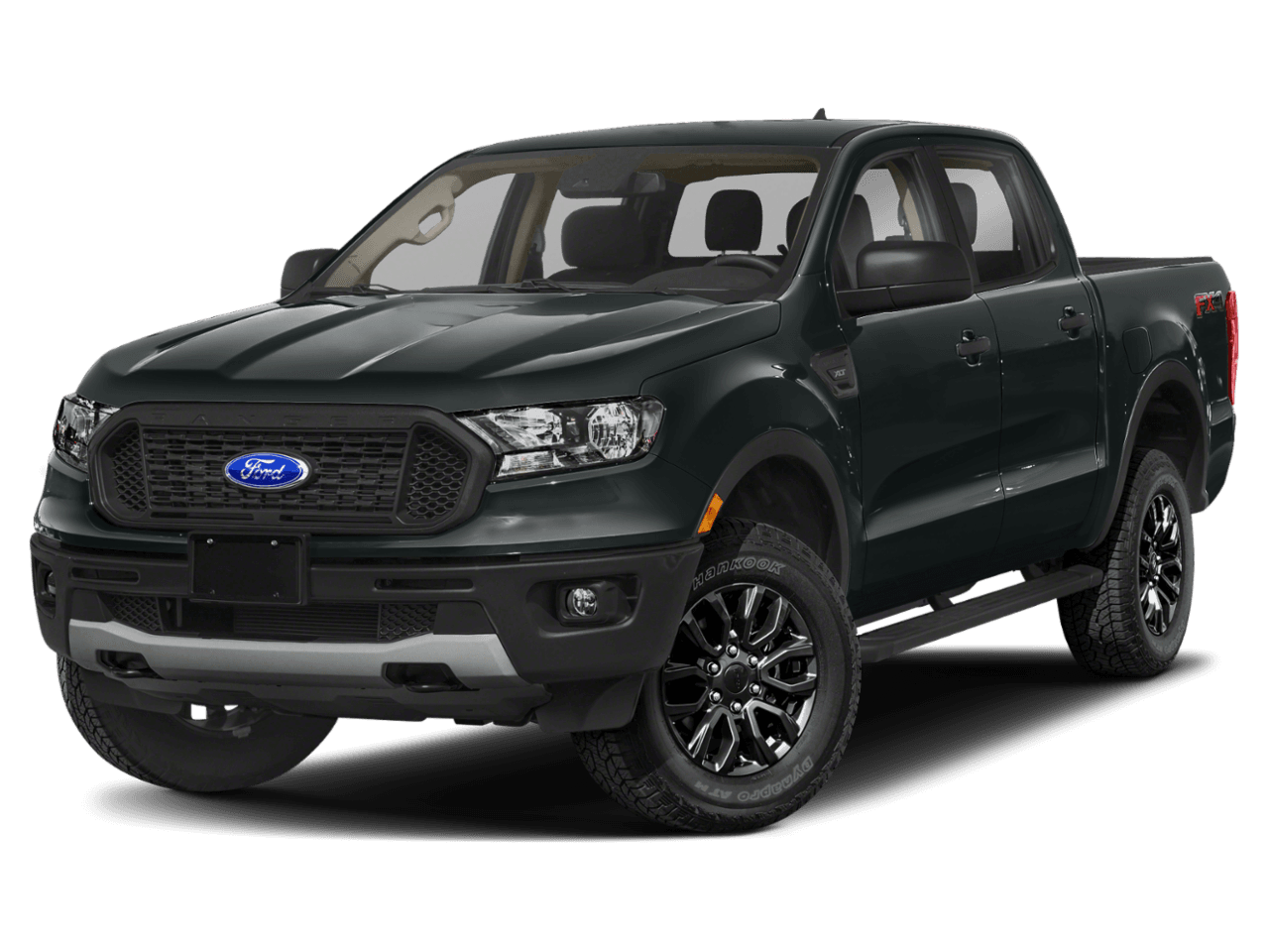 2022 Ford Ranger XLT - Front 3/4, facing to the left