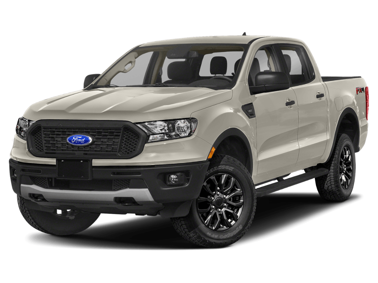 2022 Ford Ranger XLT - Front 3/4, facing to the left