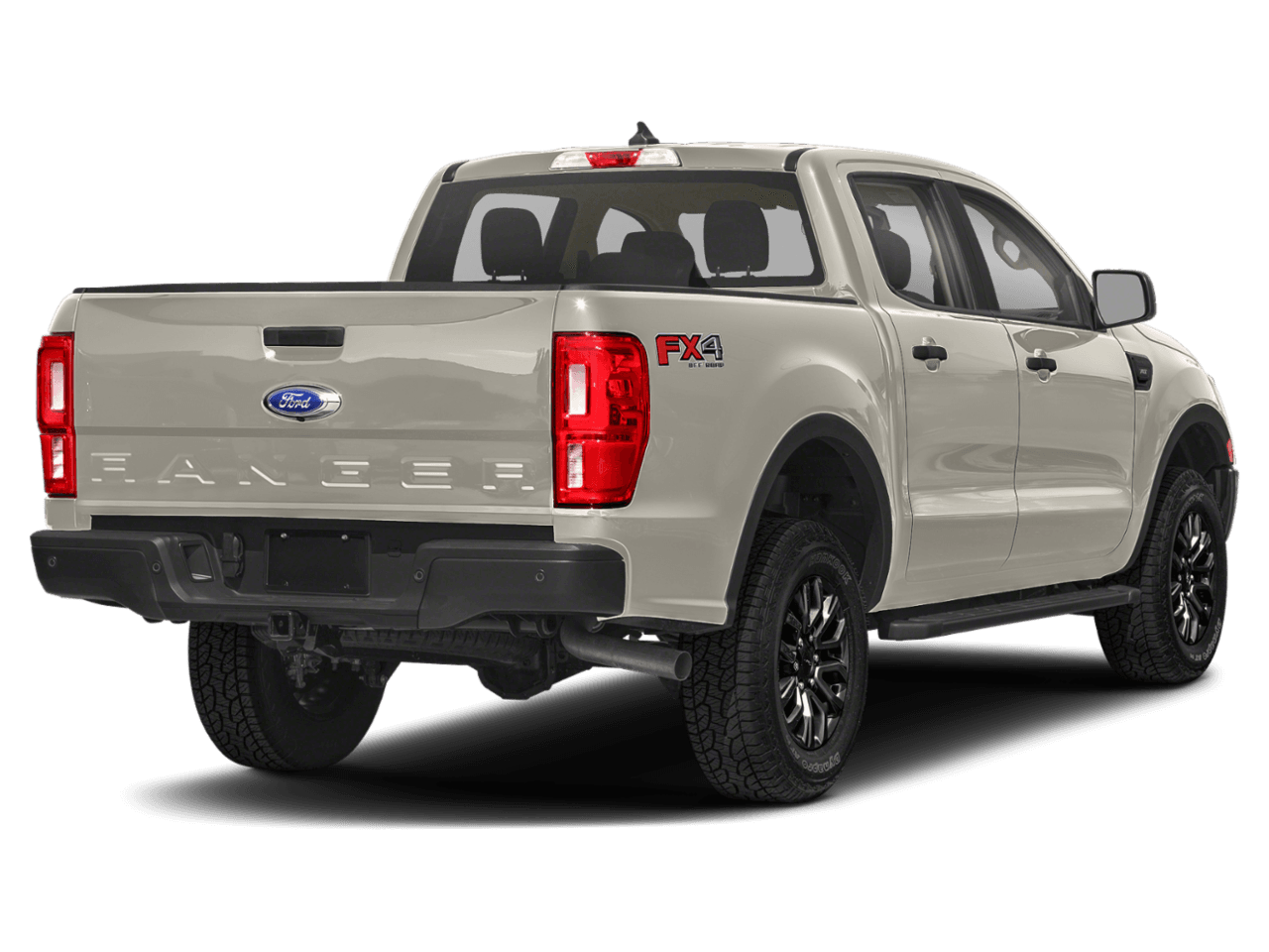 2022 Ford Ranger XLT - Rear 3/4, facing to the right