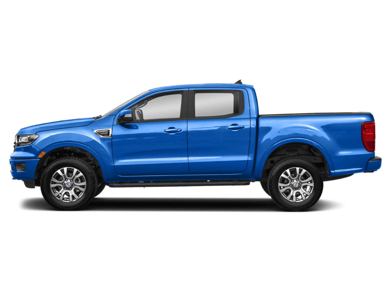 2022 Ford Ranger LARIAT - Profile, facing to the left