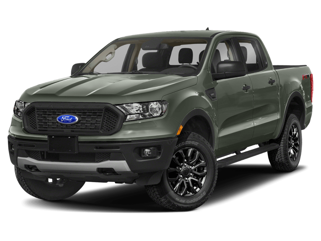 2022 Ford Ranger XLT - Front 3/4, facing to the left