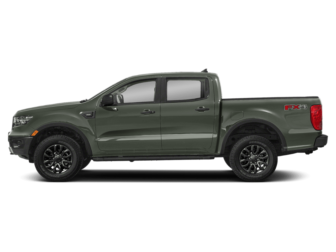 2022 Ford Ranger XLT - Profile, facing to the left
