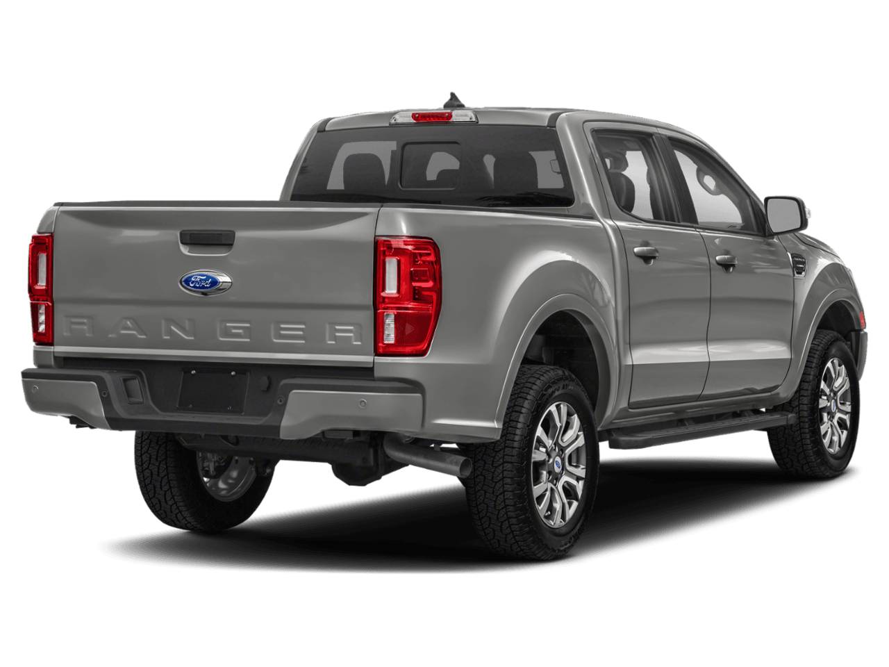 2022 Ford Ranger LARIAT - Rear 3/4, facing to the right
