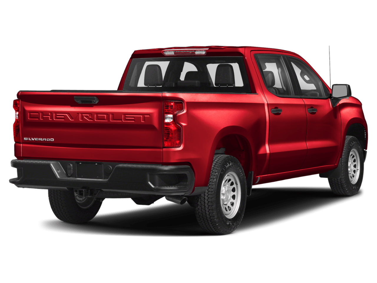 2022 Chevrolet Silverado 1500 Work Truck - Rear 3/4, facing to the right