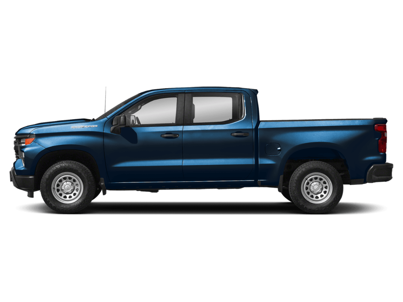 2022 Chevrolet Silverado 1500 Custom Trail Boss - Profile, facing to the left