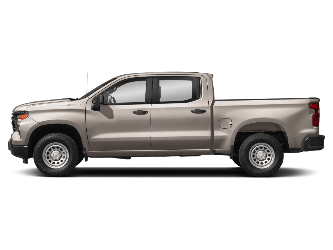 2022 Chevrolet Silverado 1500 Custom Trail Boss - Profile, facing to the left