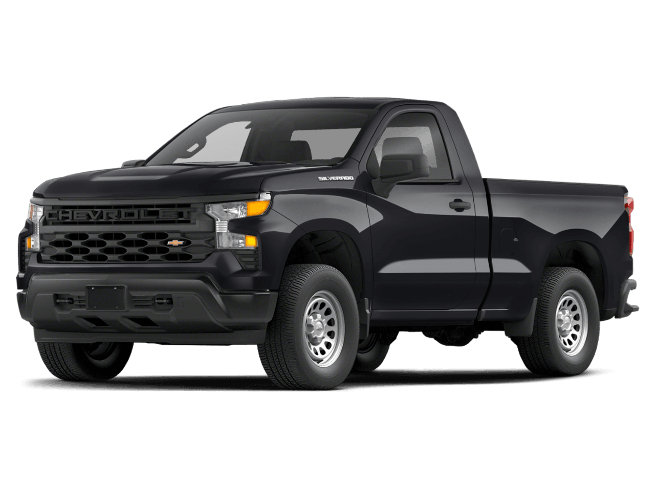 2022 Chevrolet Silverado 1500 Work Truck - Front 3/4, facing to the left