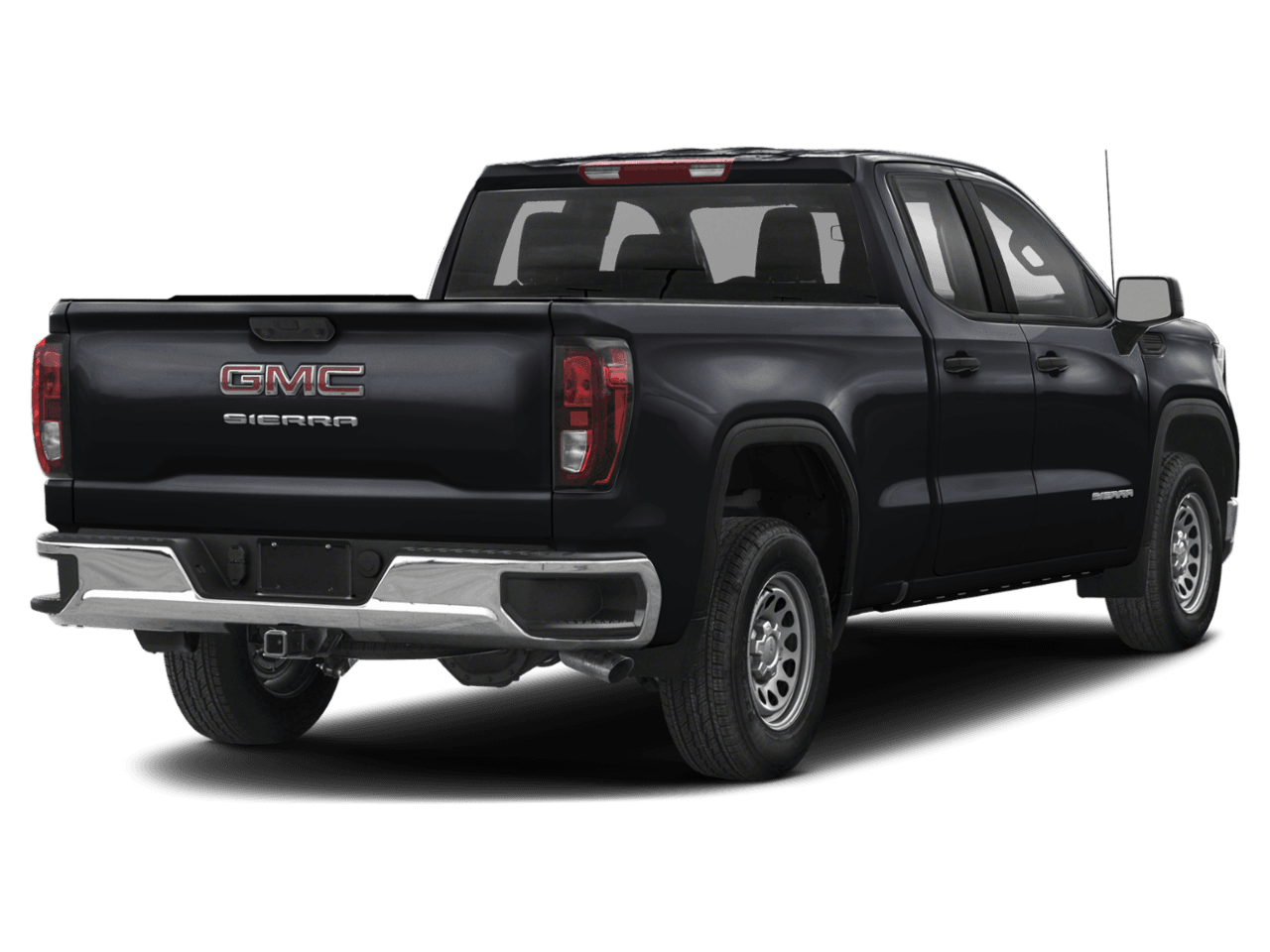 2022 GMC Sierra 1500 Elevation - Rear 3/4, facing to the right