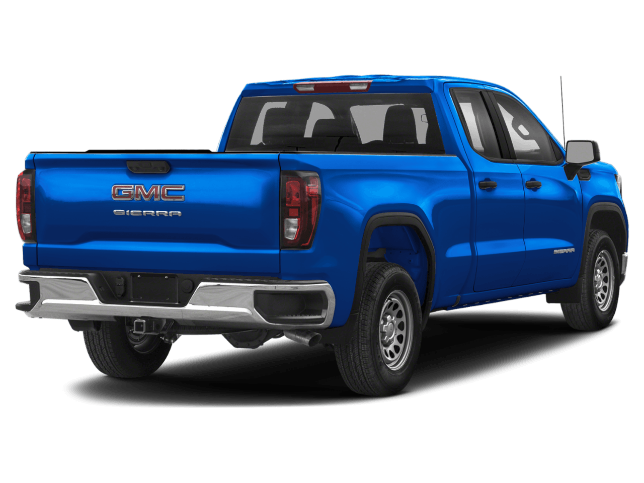 2022 GMC Sierra 1500 Elevation - Rear 3/4, facing to the right
