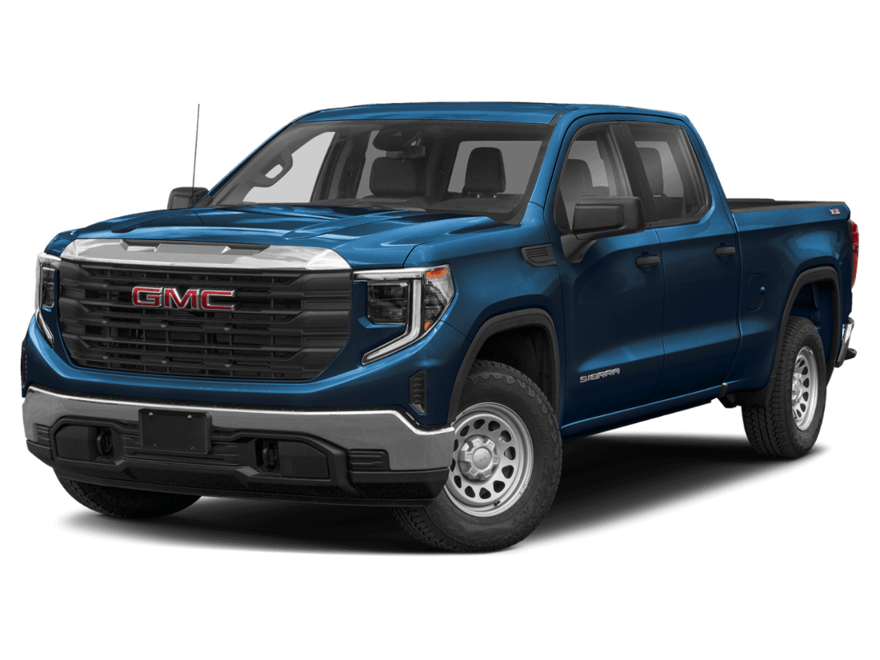 2022 GMC Sierra 1500 Pro - Front 3/4, facing to the left