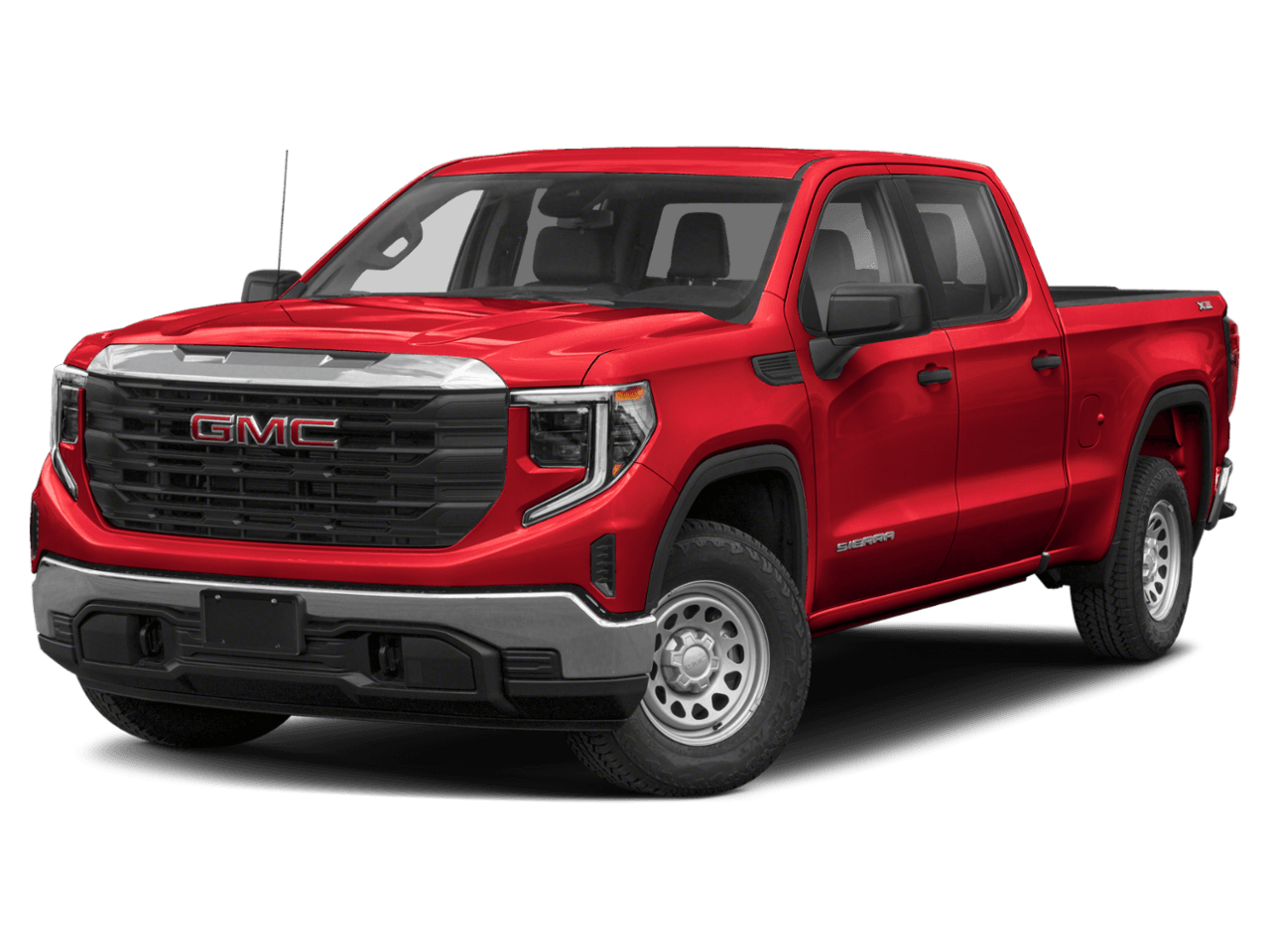 2022 GMC Sierra 1500 SLE - Front 3/4, facing to the left