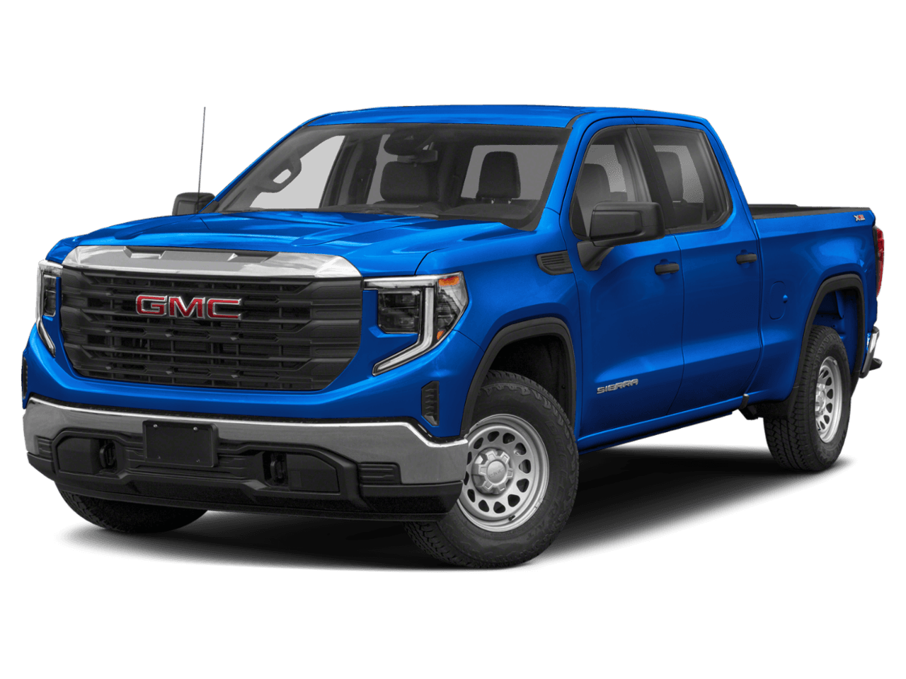 2022 GMC Sierra 1500 Elevation - Front 3/4, facing to the left